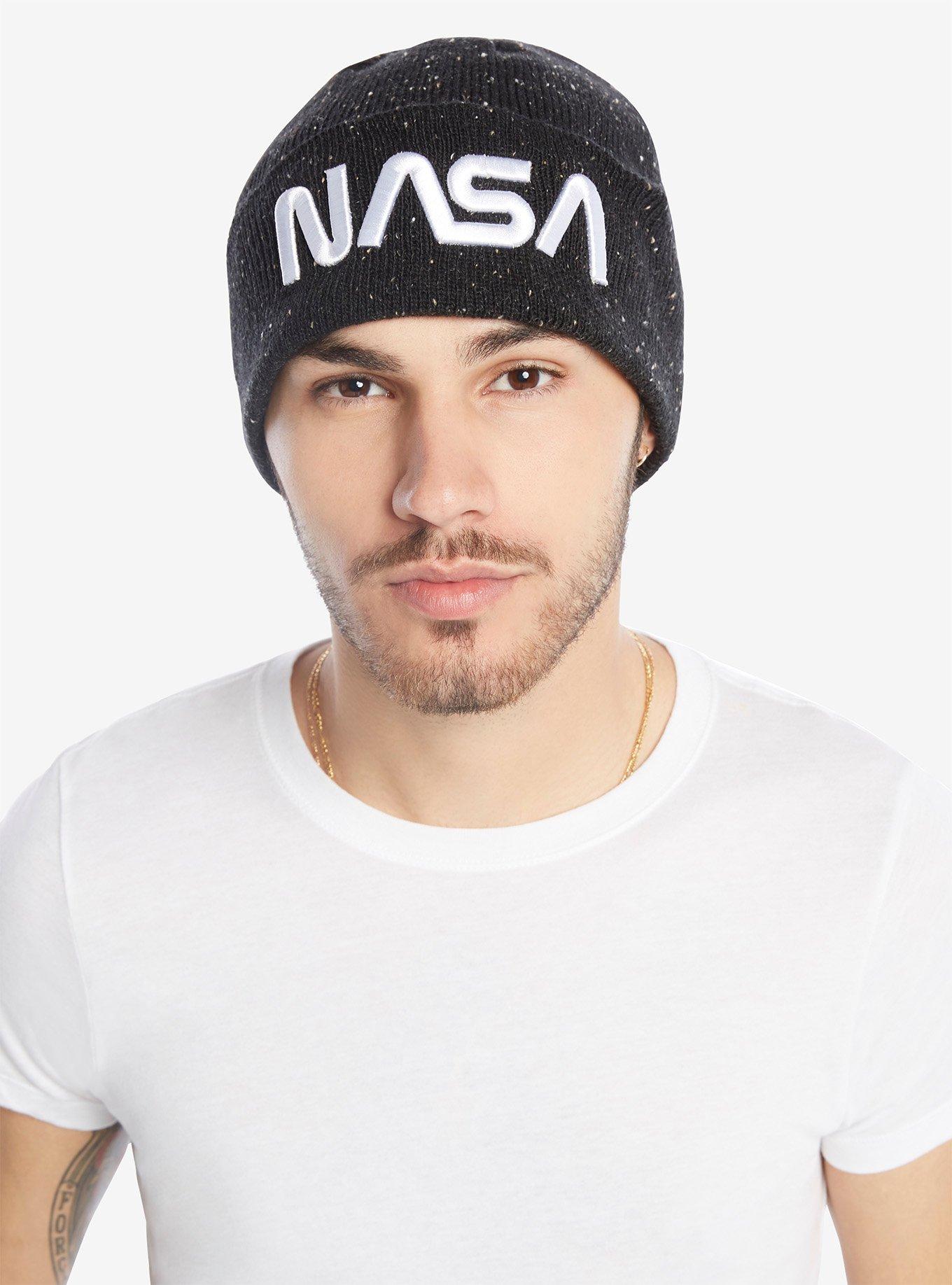 NASA Speckled Watchman Beanie - BoxLunch Exclusive, , hi-res