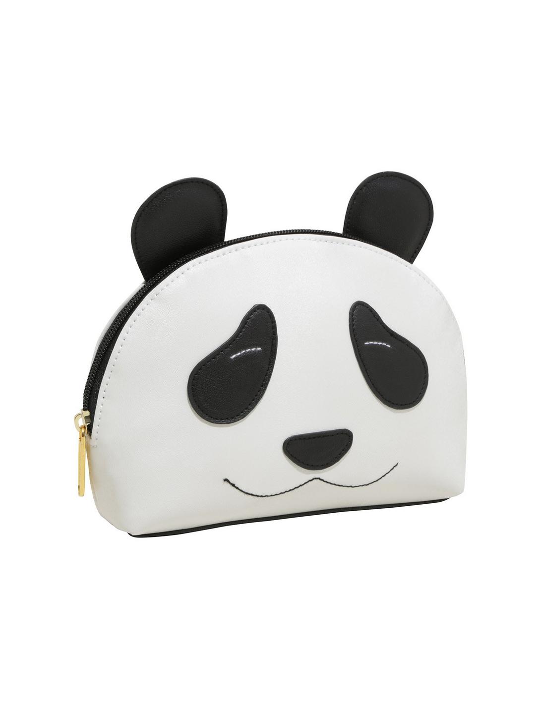 Panda Face Makeup Bag, , hi-res
