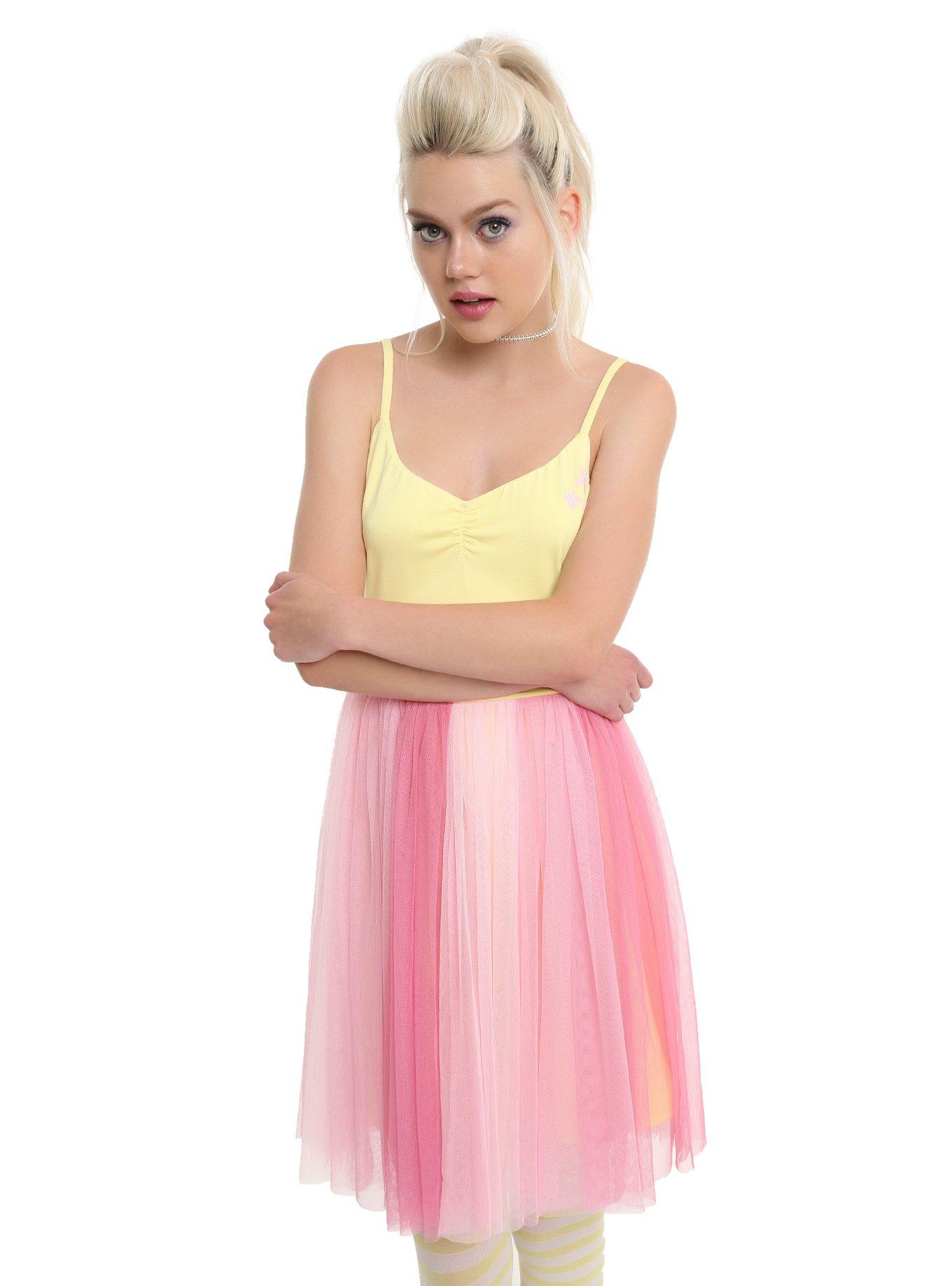 My Little Pony Fluttershy Tulle Dress, MULTI, hi-res