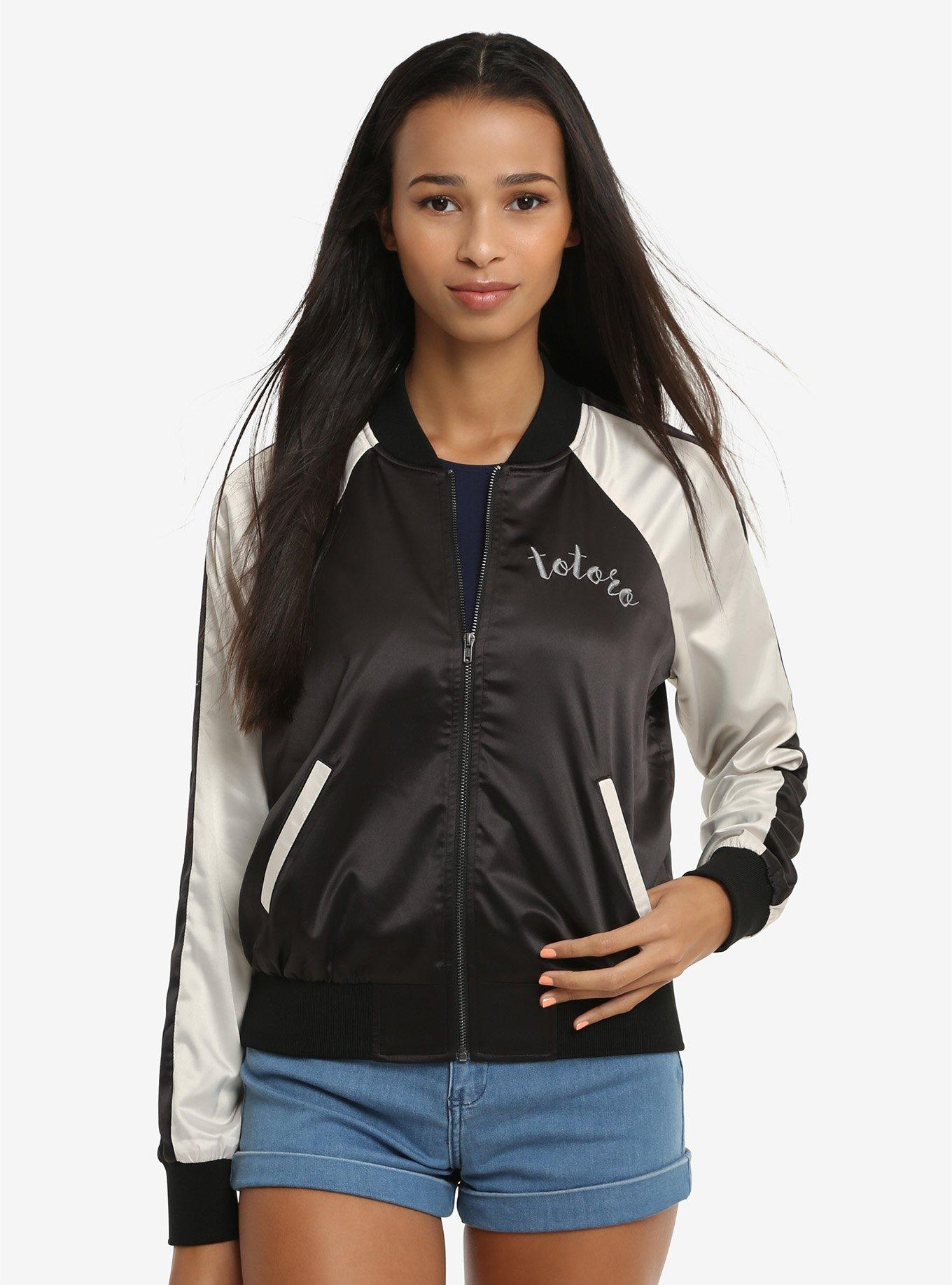 Studio Ghibli My Neighbor Totoro Souvenir Jacket, BLACK, hi-res