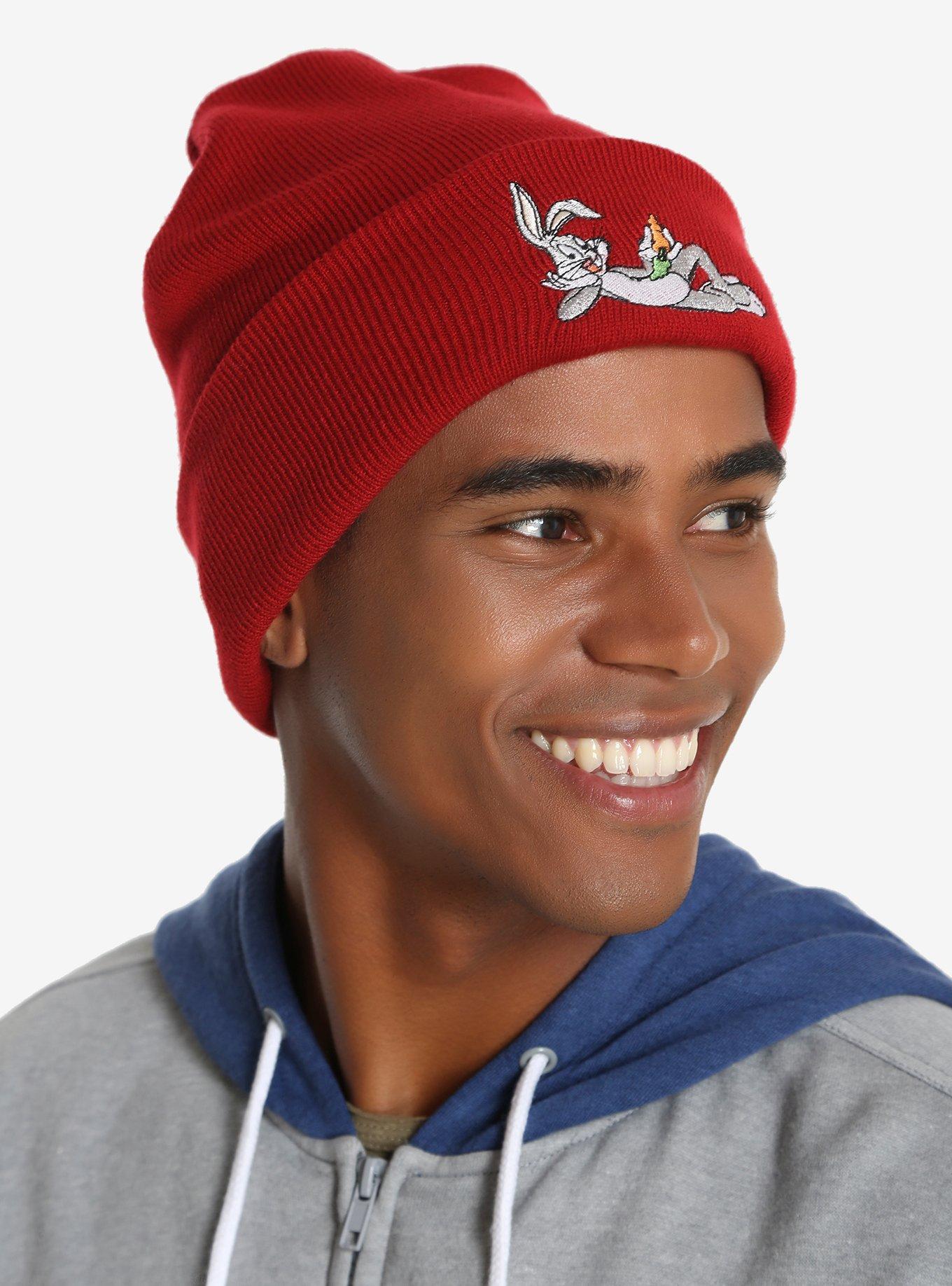 Looney Tunes Bugs Bunny Cuffed Beanie | BoxLunch