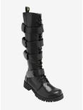 Volatile 4 Buckle Lace-Up Knee Boots, MULTI, hi-res