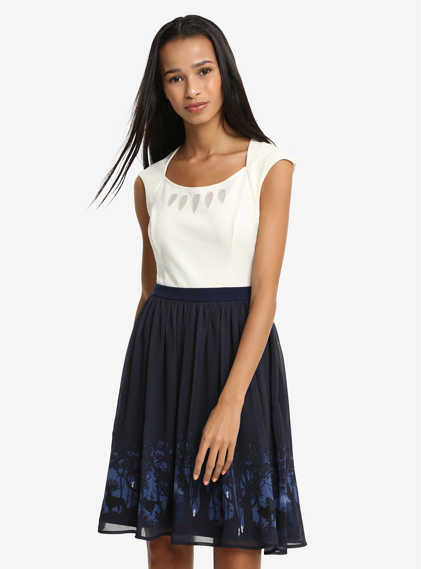 hot topic princess mononoke dress Studio Ghibli Princess Mononoke Forest Dress