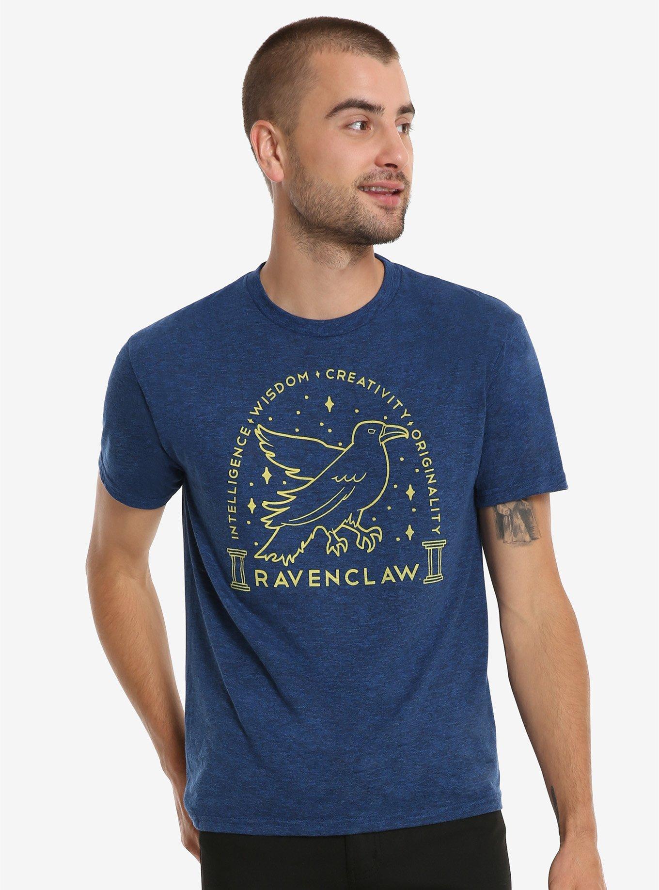 Harry Potter Ravenclaw Sketch T-Shirt, NAVY, hi-res