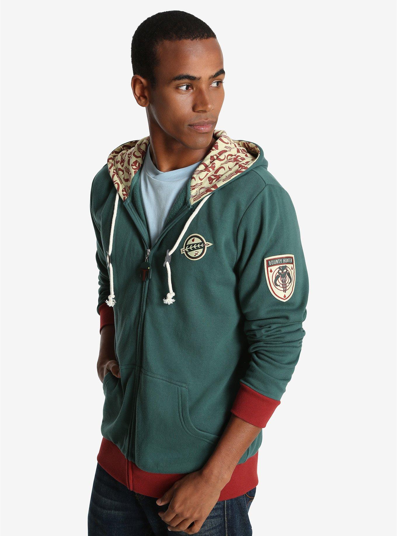 Star Wars Boba Fett Patch Hoodie BoxLunch