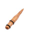 Carved Wooden Wand Taper, BROWN, hi-res