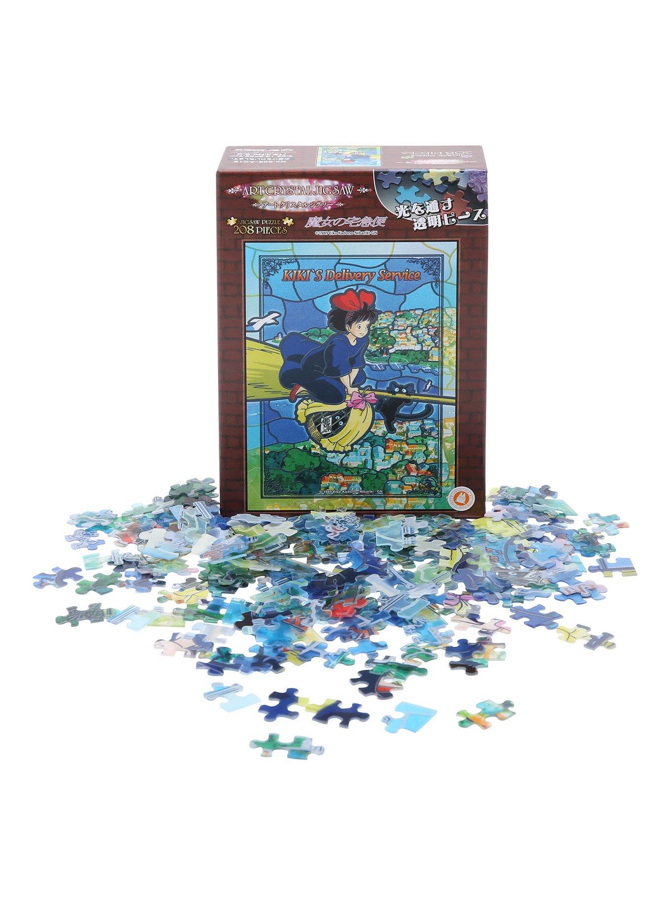 Studio Ghibli Kiki's Delivery Service Kiki & Jiji Art Crystal Mini Puzzle, , hi-res