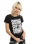 System Of A Down Shattered Girls T-Shirt, BLACK, hi-res