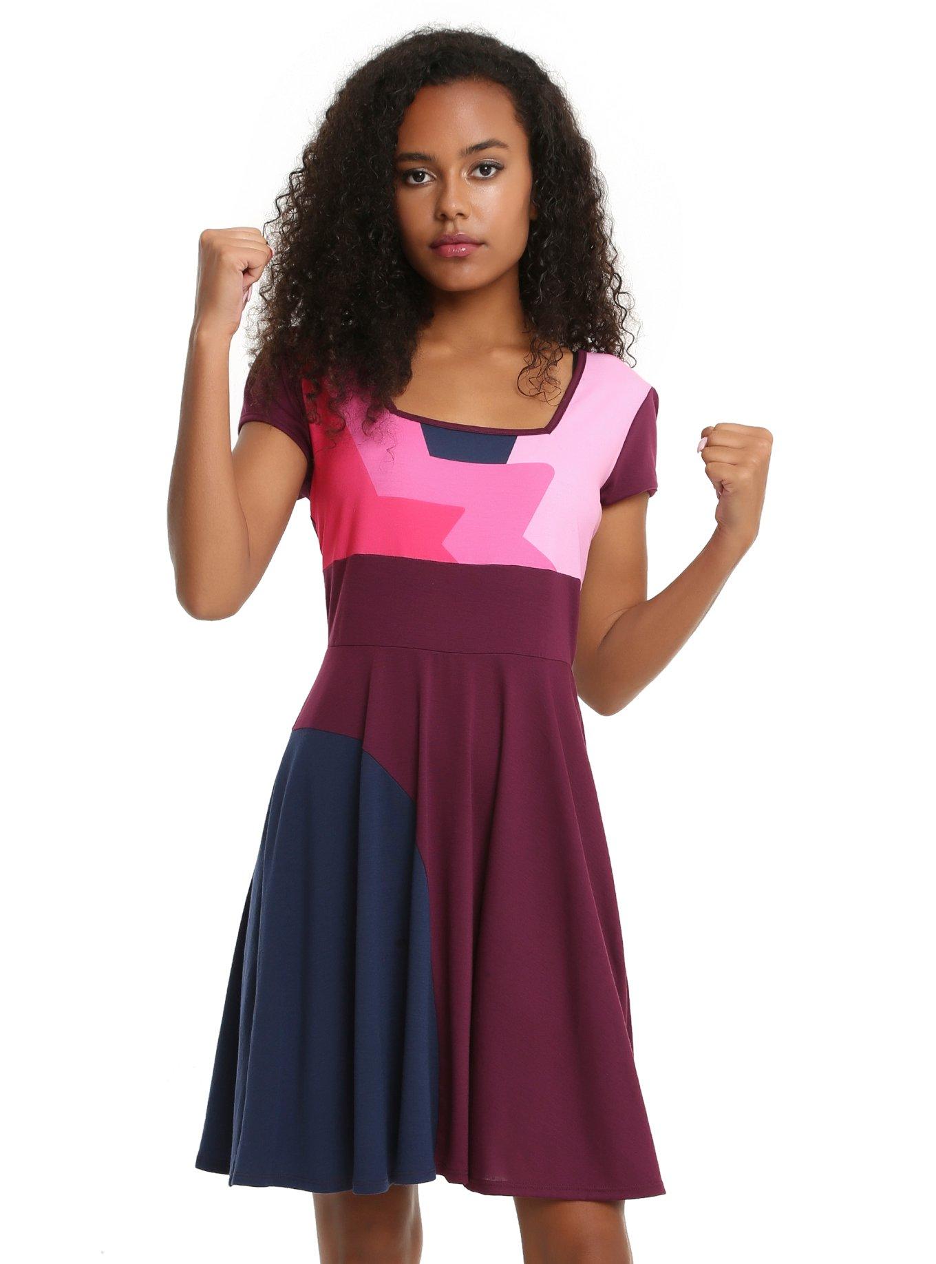 Steven Universe Cosplay Garnet Dress, MULTI, hi-res