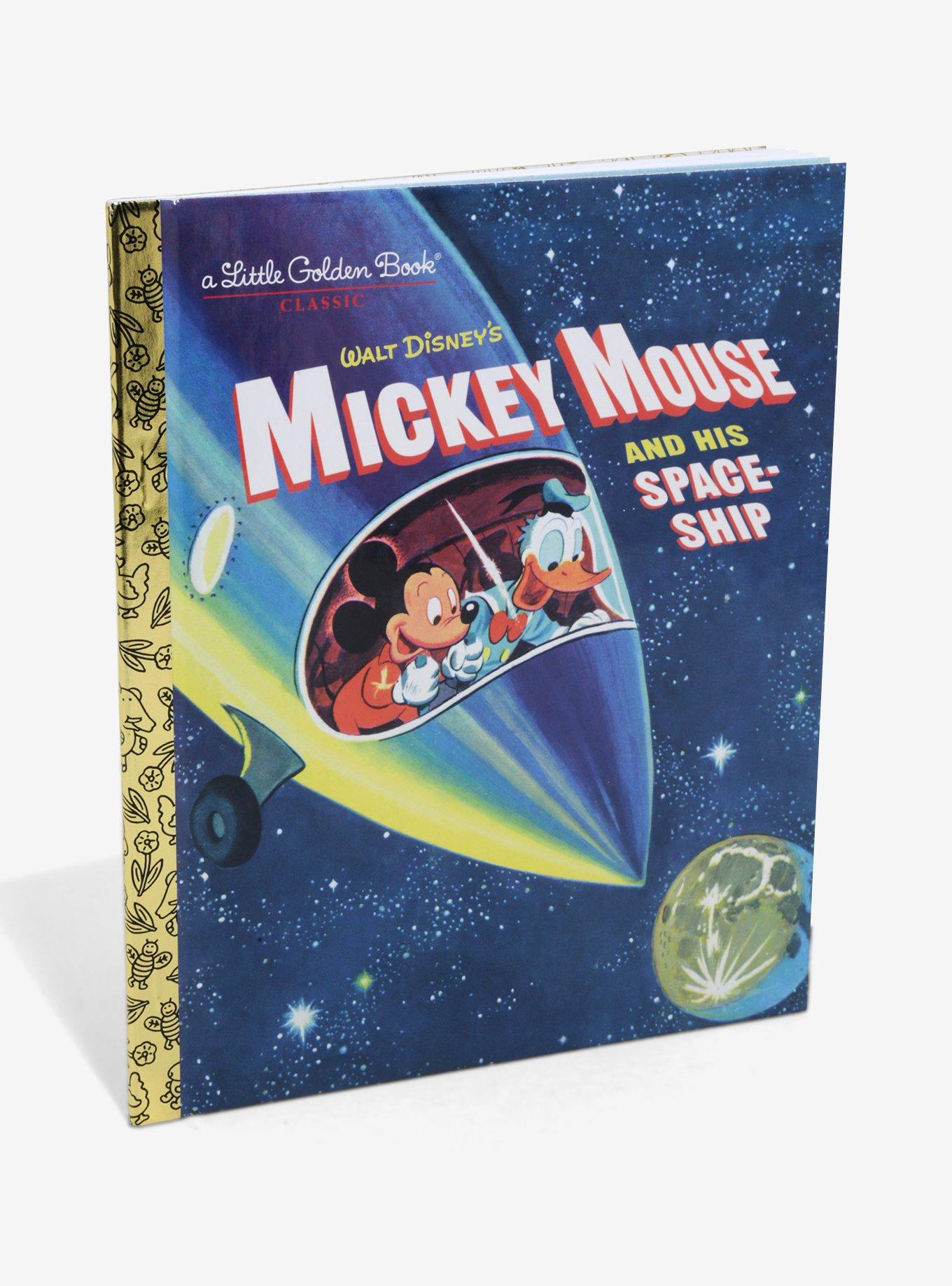 Disney Mickey Mouse And His Spaceship Little Golden Book, , hi-res