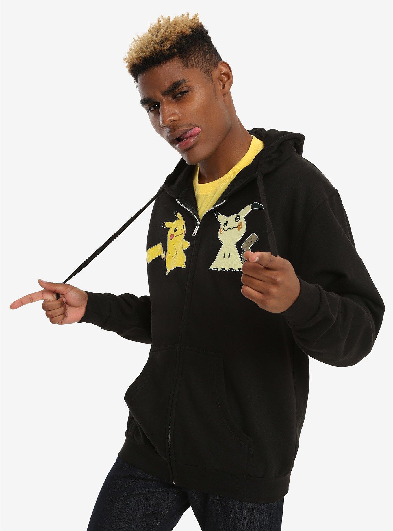 Pikachu hoodie 2025 hot topic