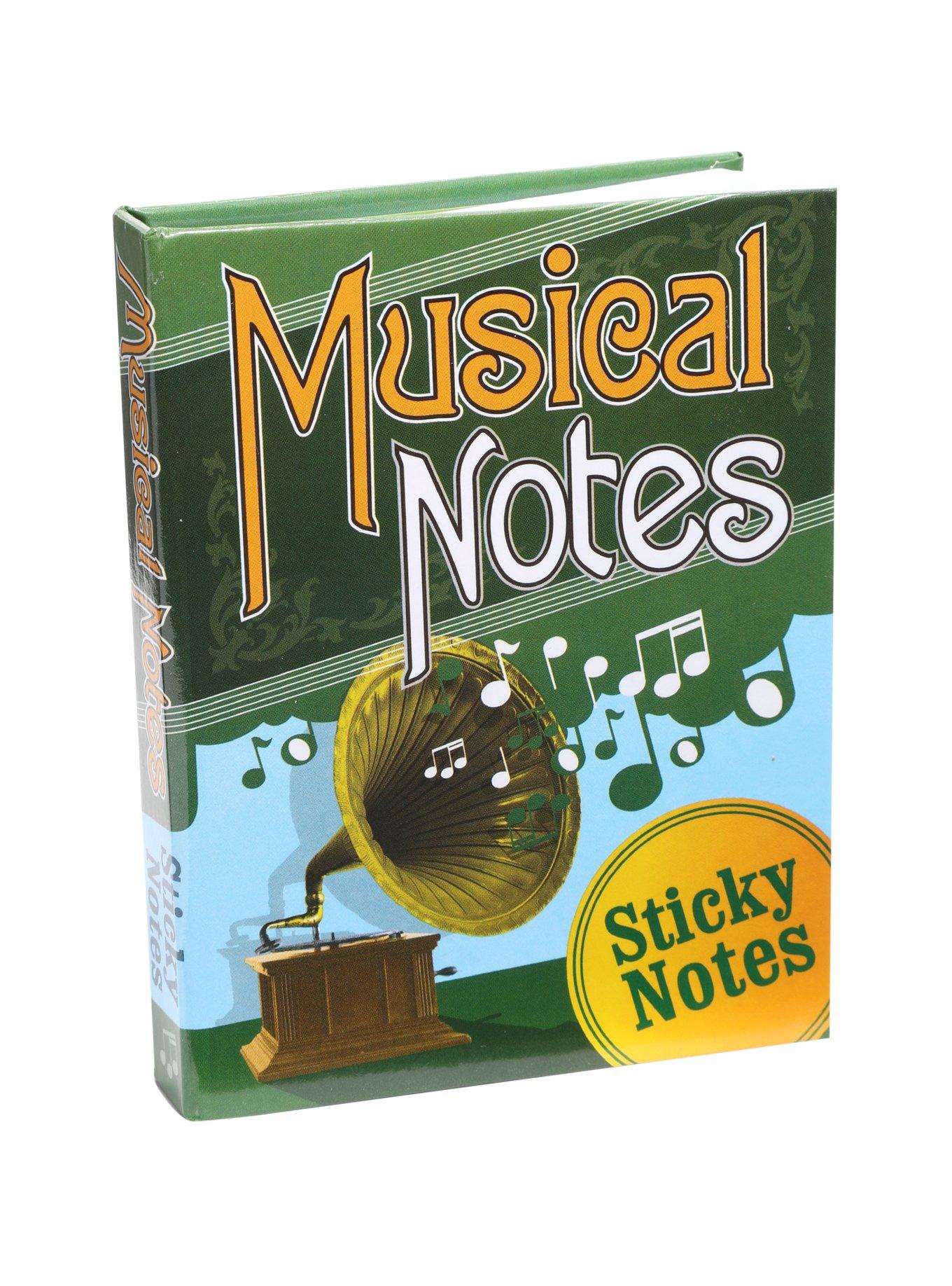 Musical Notes Sticky Notes, , hi-res