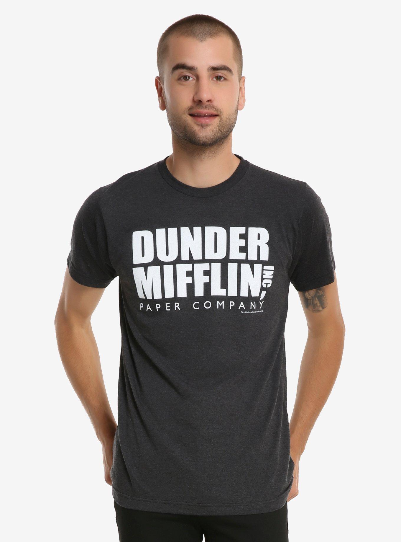 The Office Dunder Mifflin T-Shirt, CHARCOAL, hi-res