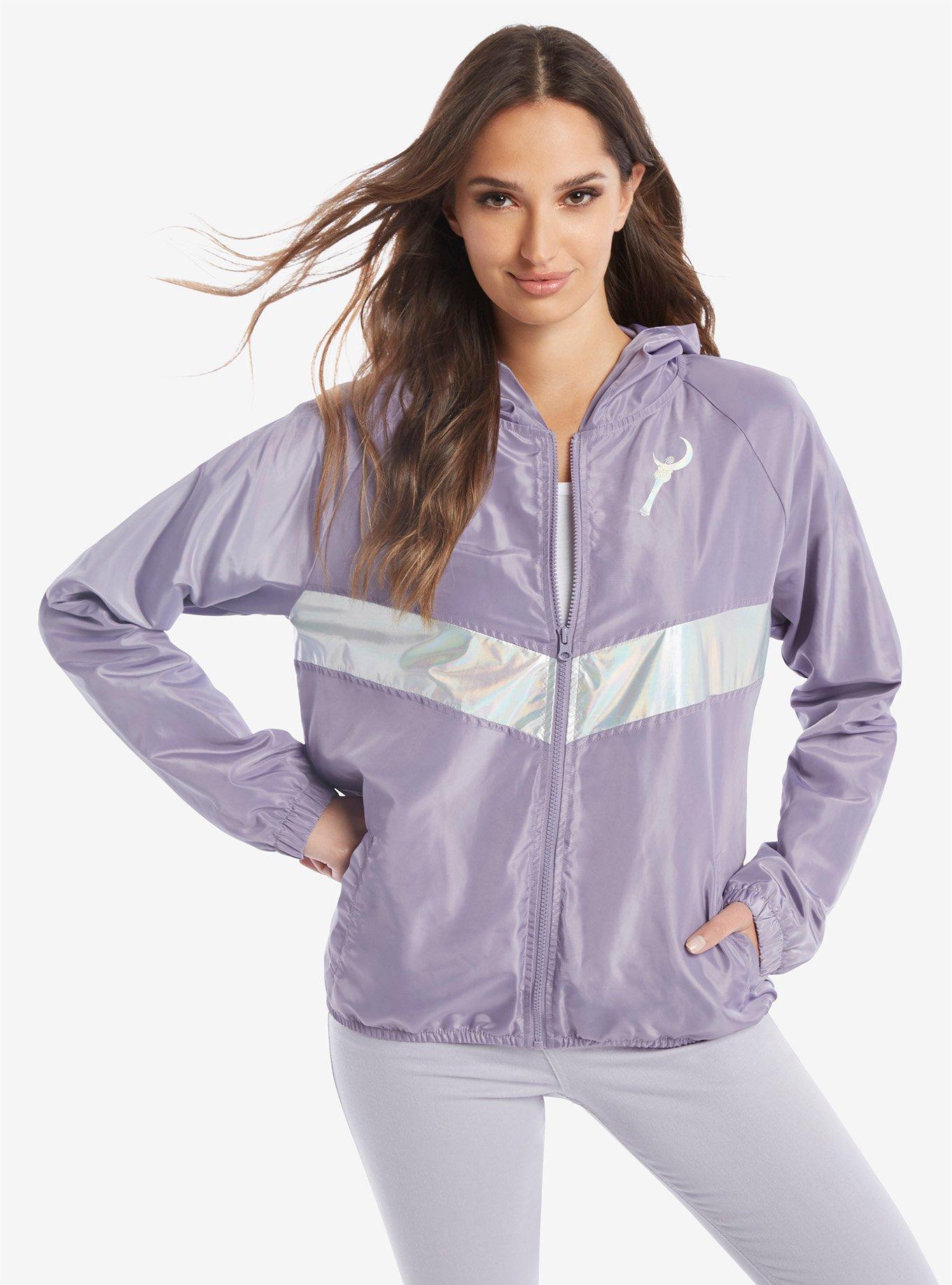 Sailor Moon Foil Windbreaker, PURPLE, hi-res