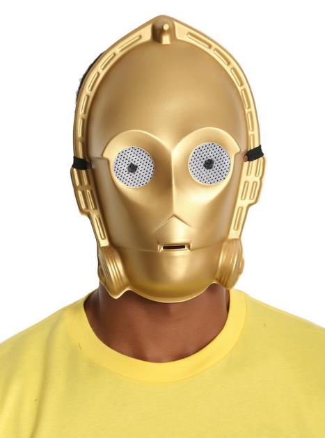 Ben Cooper Star Wars C-3PO Vacuform Mask - BoxLunch Exclusive