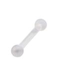 6G Clear Acrylic Barbell, CLEAR, hi-res
