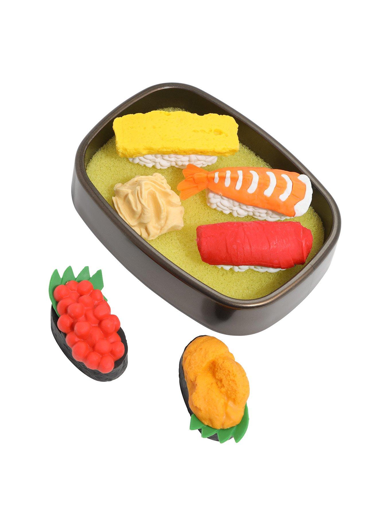 Delivery Sushi Eraser Set, , hi-res