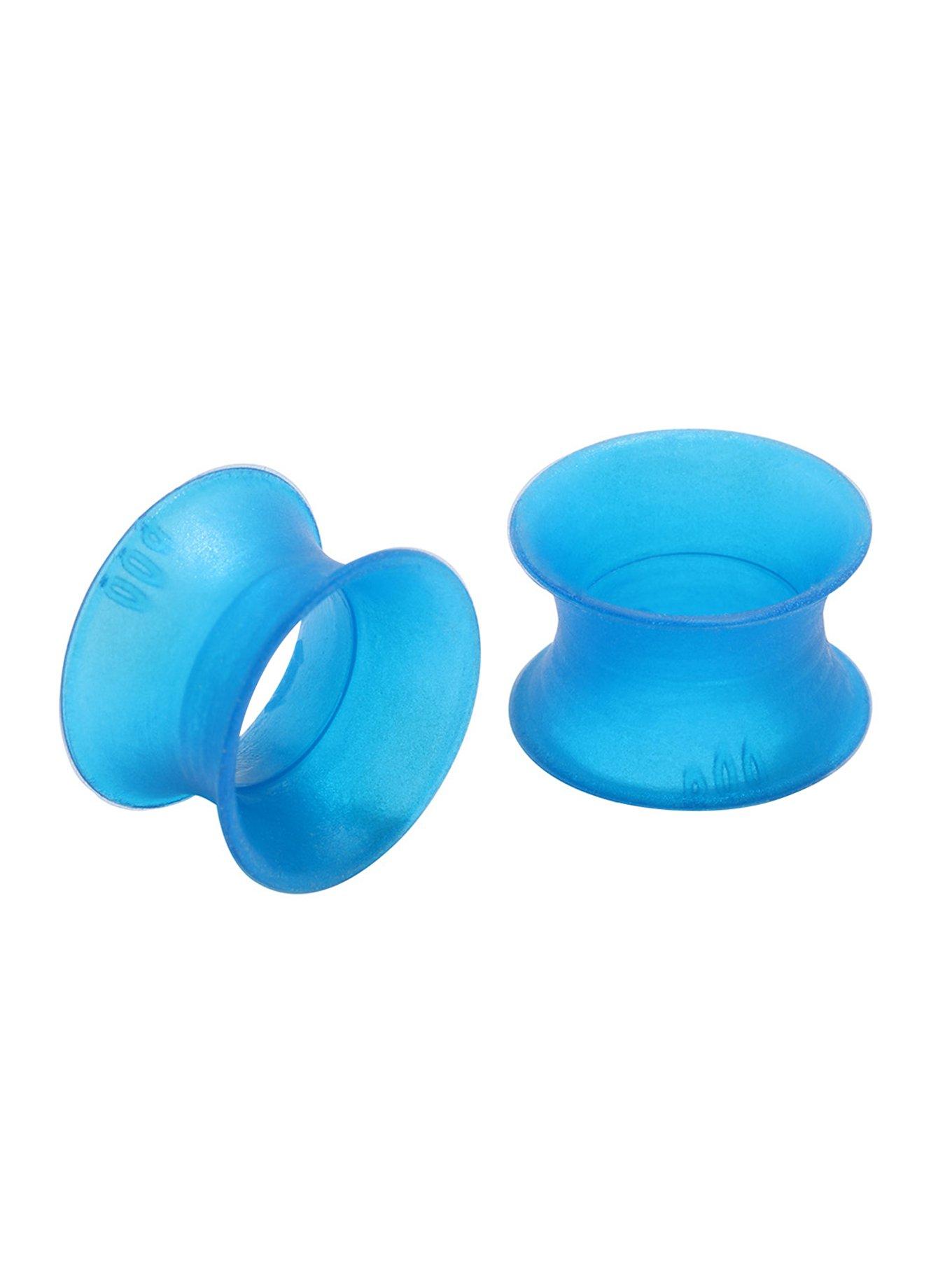 Kaos Softwear Cobalt Blue Earskin Eyelet Plugs Hot Topic