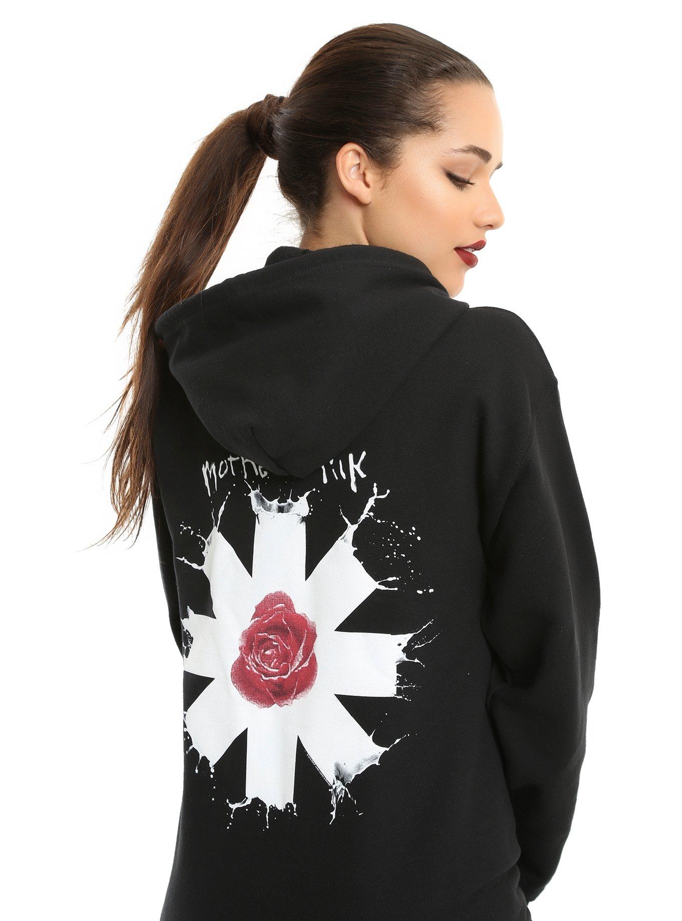 Red Hot Chili Peppers Mother's Milk Girls Hoodie, BLACK, hi-res