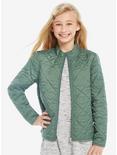 Star Wars Rebel Youth Puffer Jacket - BoxLunch Exclusive, GREEN, hi-res