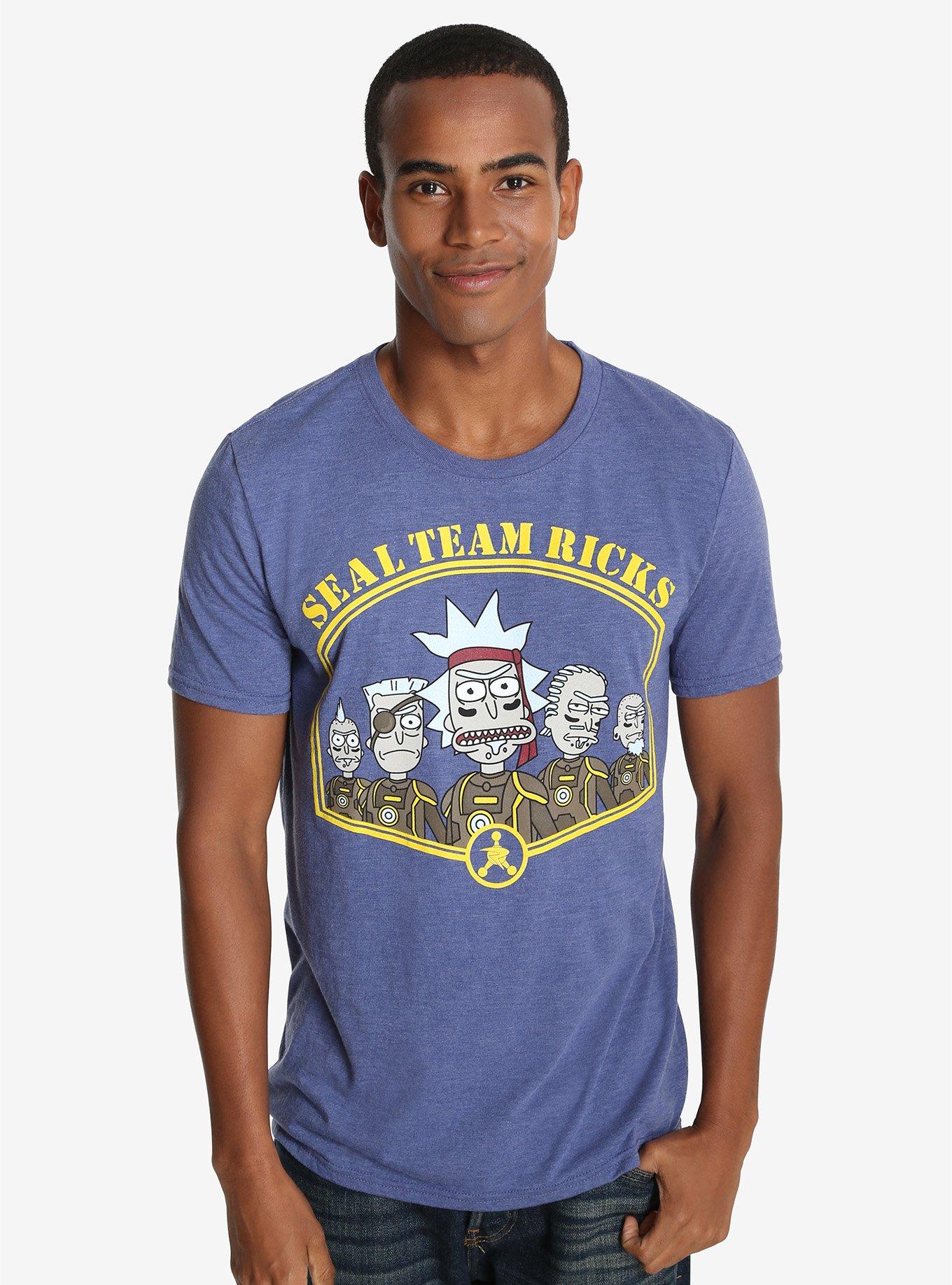 Rick And Morty Seal Team Ricks T-Shirt | BoxLunch