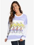 Rugrats Angelica Tri-Panel Womens Sweatshirt - BoxLunch Exclusive, MULTI, hi-res
