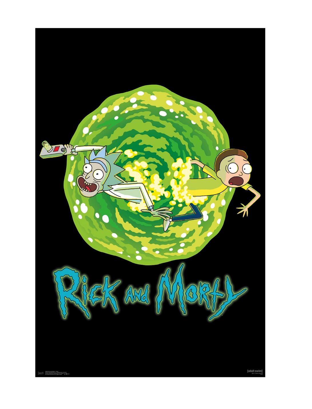Rick And Morty Portal Poster, , hi-res