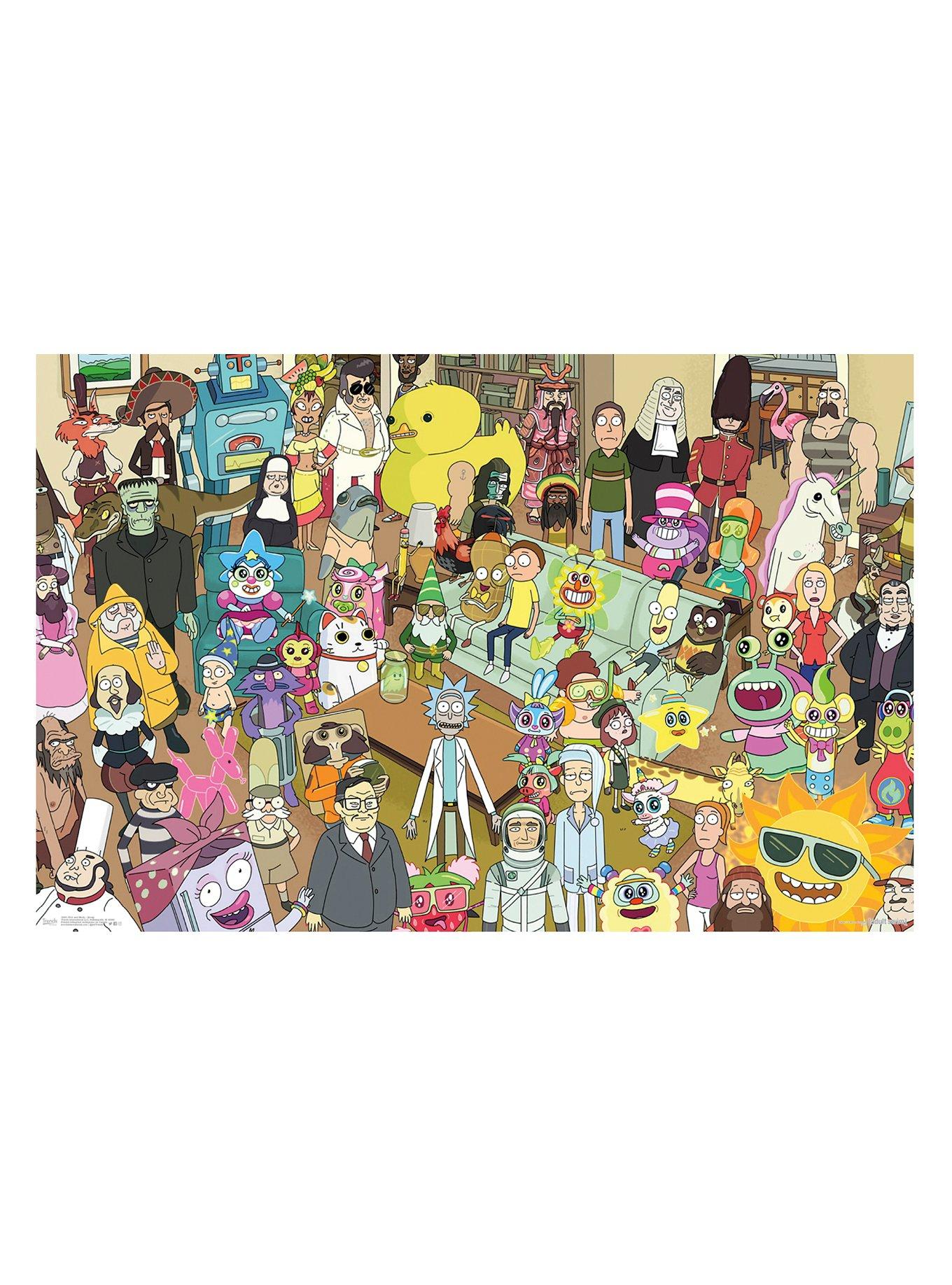 Rick And Morty Total Rickall Poster, , hi-res