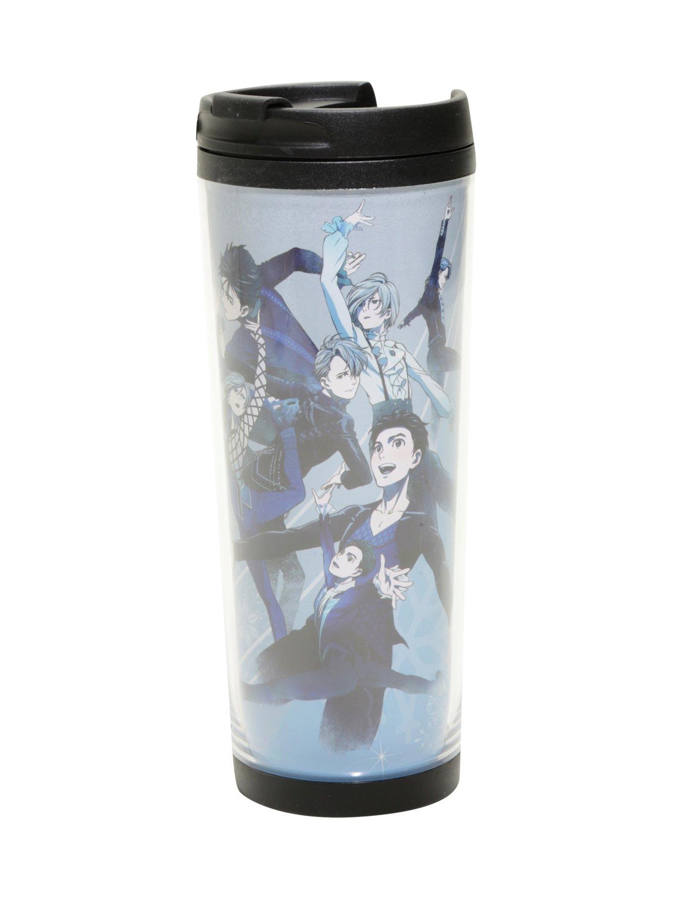 Yuri!!! On ICE Skating Trio Montage Travel Mug, , hi-res