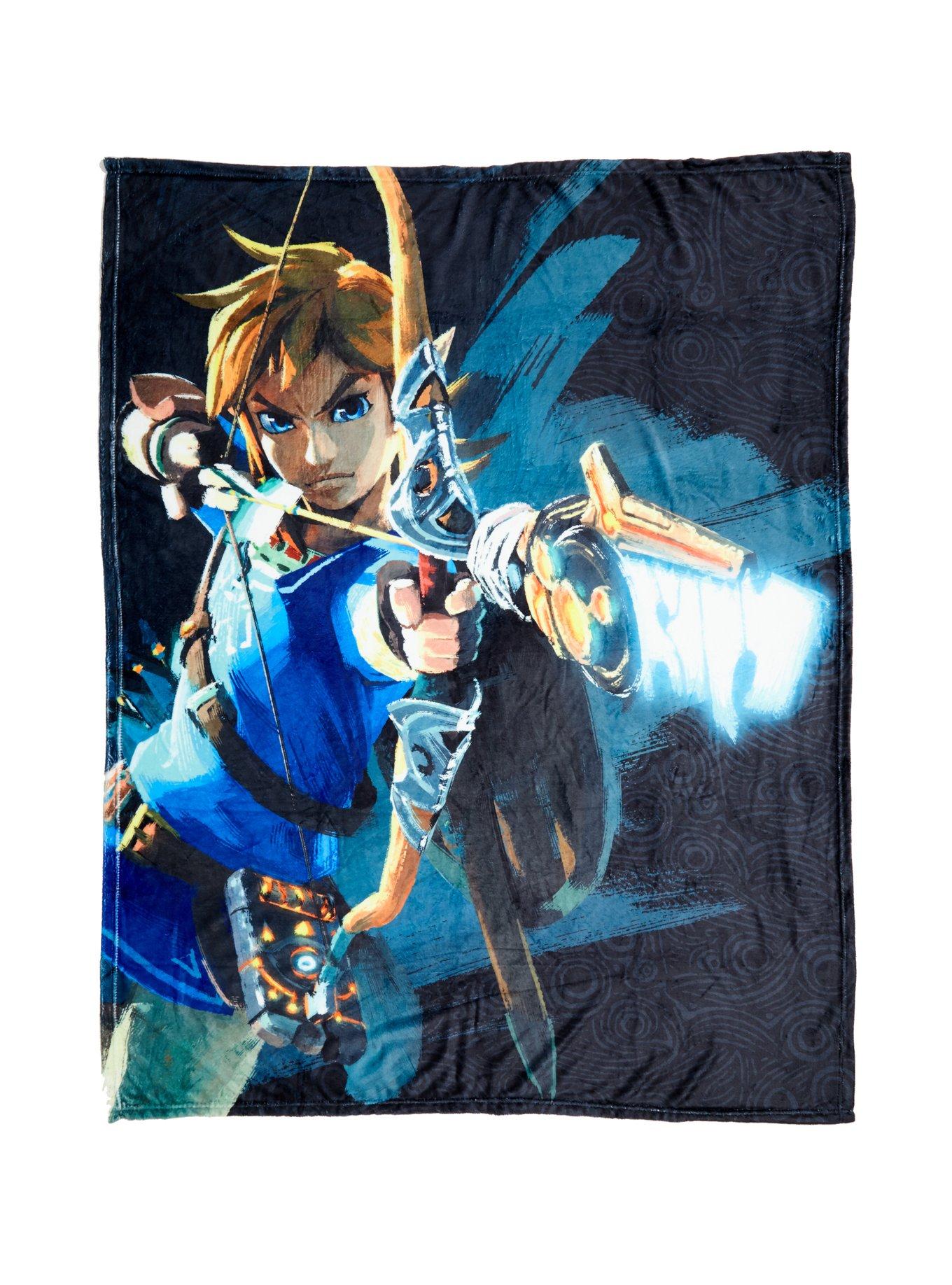 The Legend Of Zelda: Breath Of The Wild Throw Blanket, , hi-res