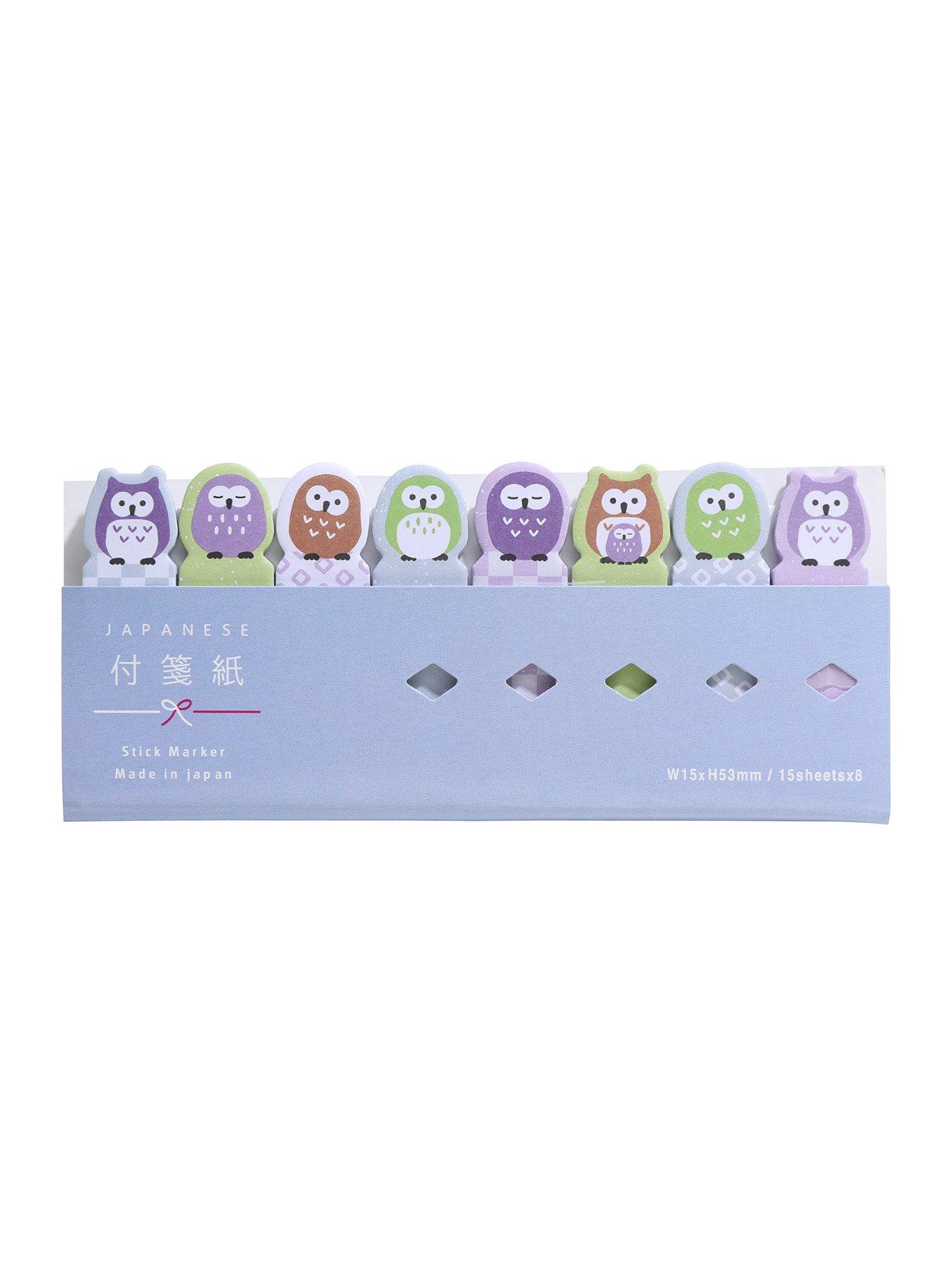 Owl Sticky Tabs, , hi-res