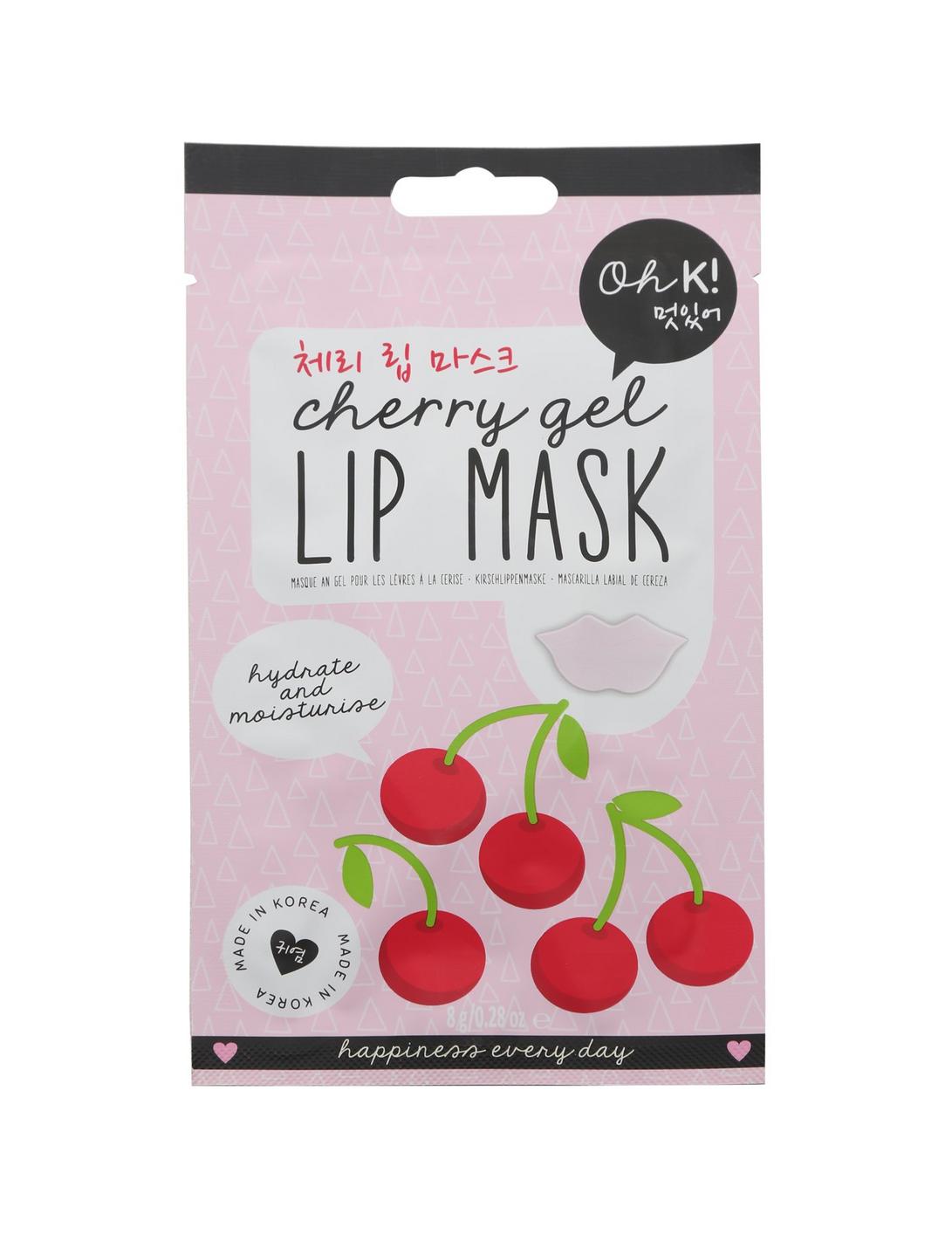Oh K! Cherry Gel Lip Mask, , hi-res