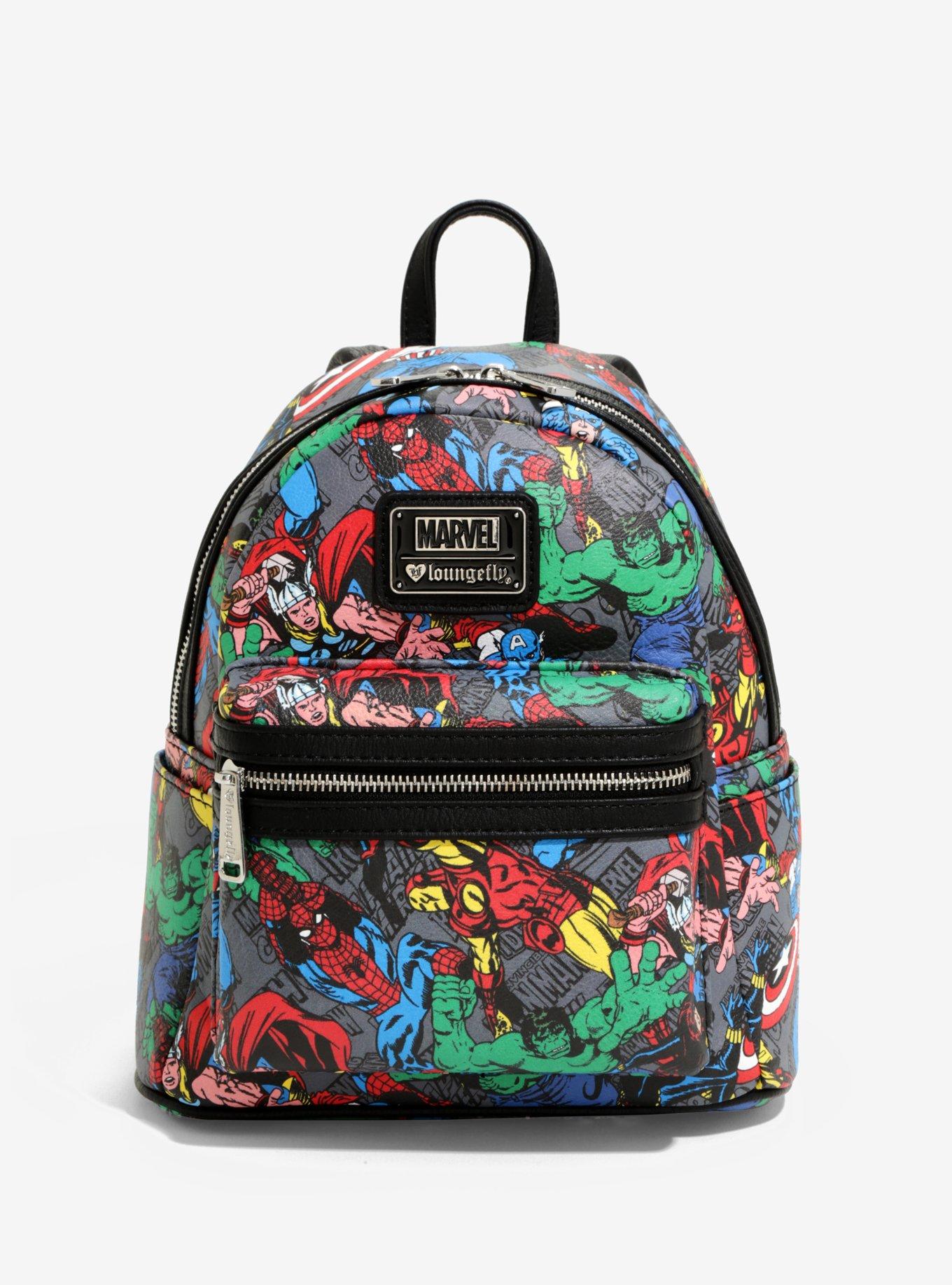 Loungefly marvel 2024 comic mini backpack