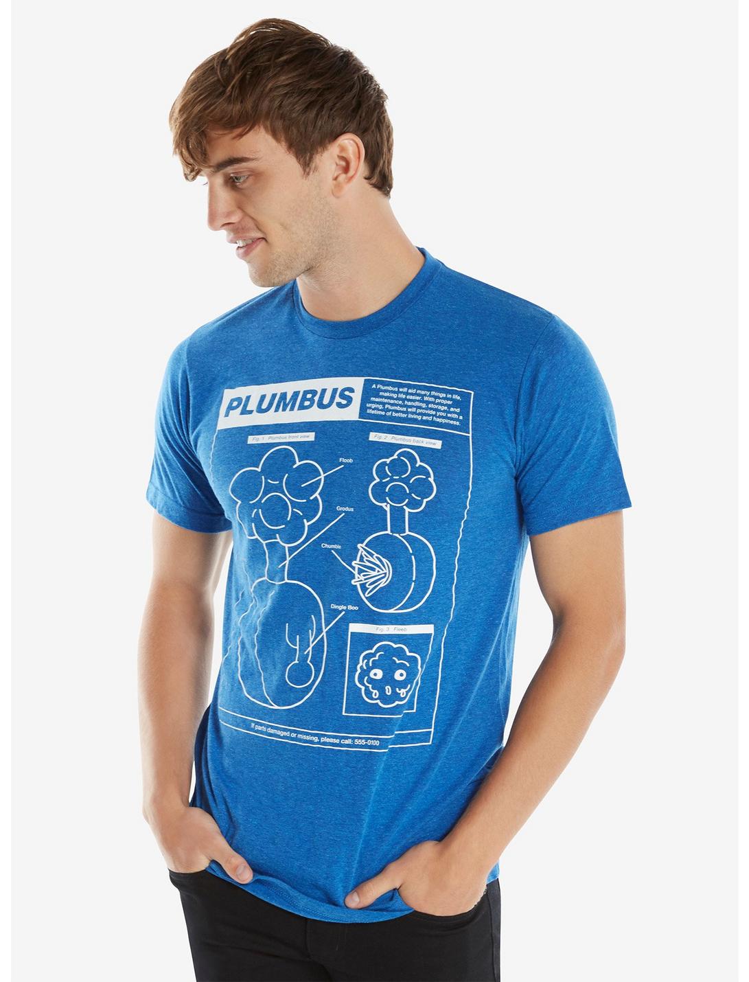 Rick And Morty Plumbus T-Shirt, ROYAL BLUE, hi-res