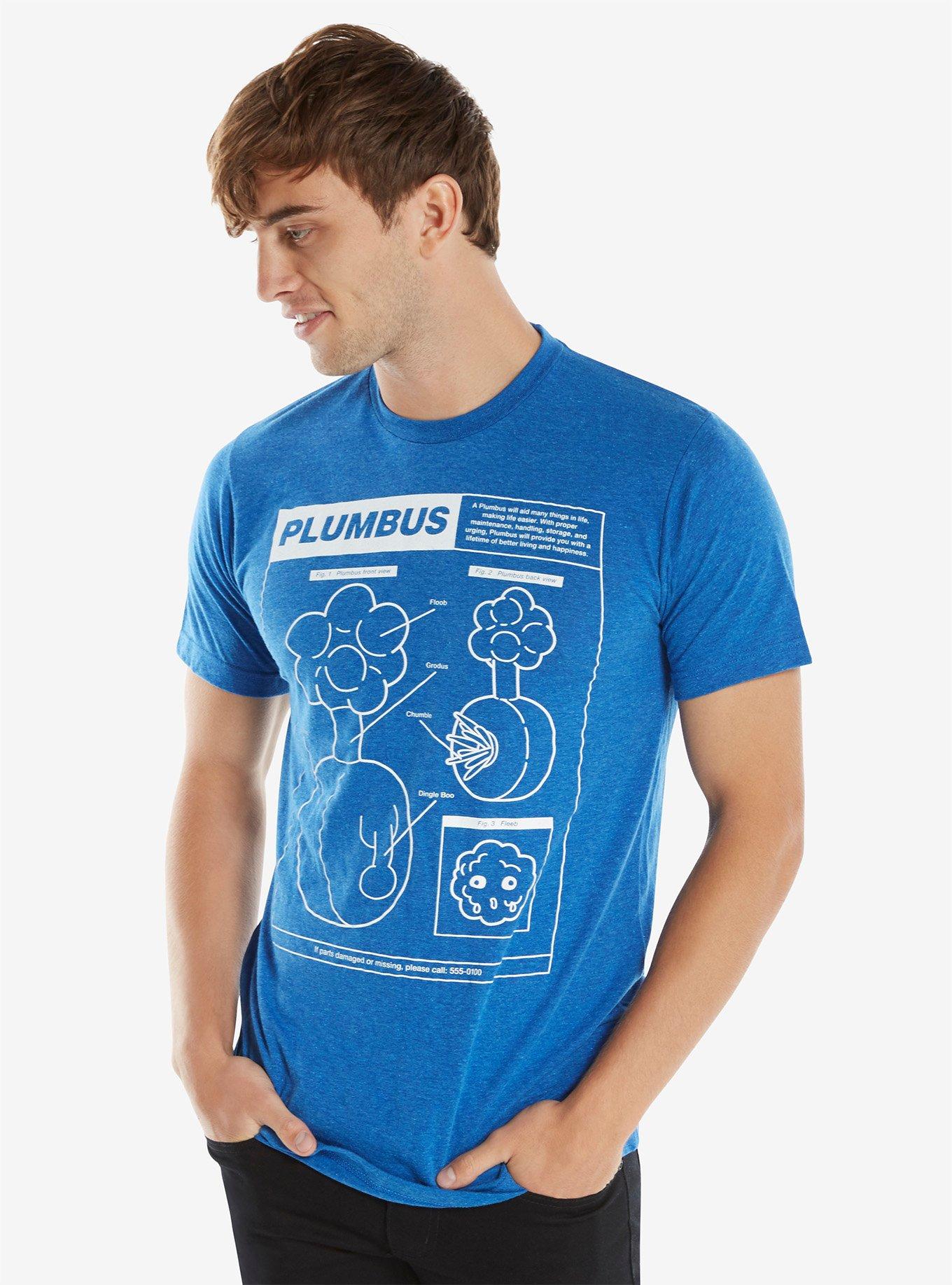 Rick And Morty Plumbus T-Shirt, ROYAL BLUE, hi-res