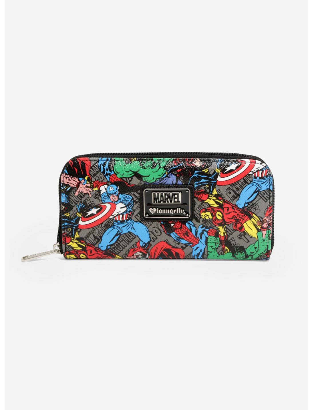 Loungefly Marvel The Avengers Zip Wallet, , hi-res