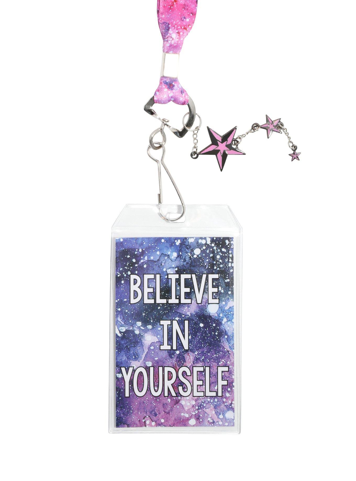 Believe In Yourself Lanyard, , hi-res