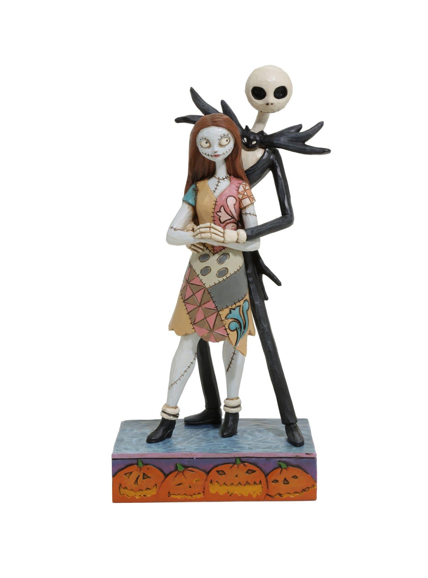 The Nightmare Before Christmas Jack & Sally Resin Figurine | Hot Topic