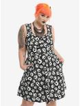 The Nightmare Before Christmas Jack Toss Dress Plus Size, WHITE, hi-res