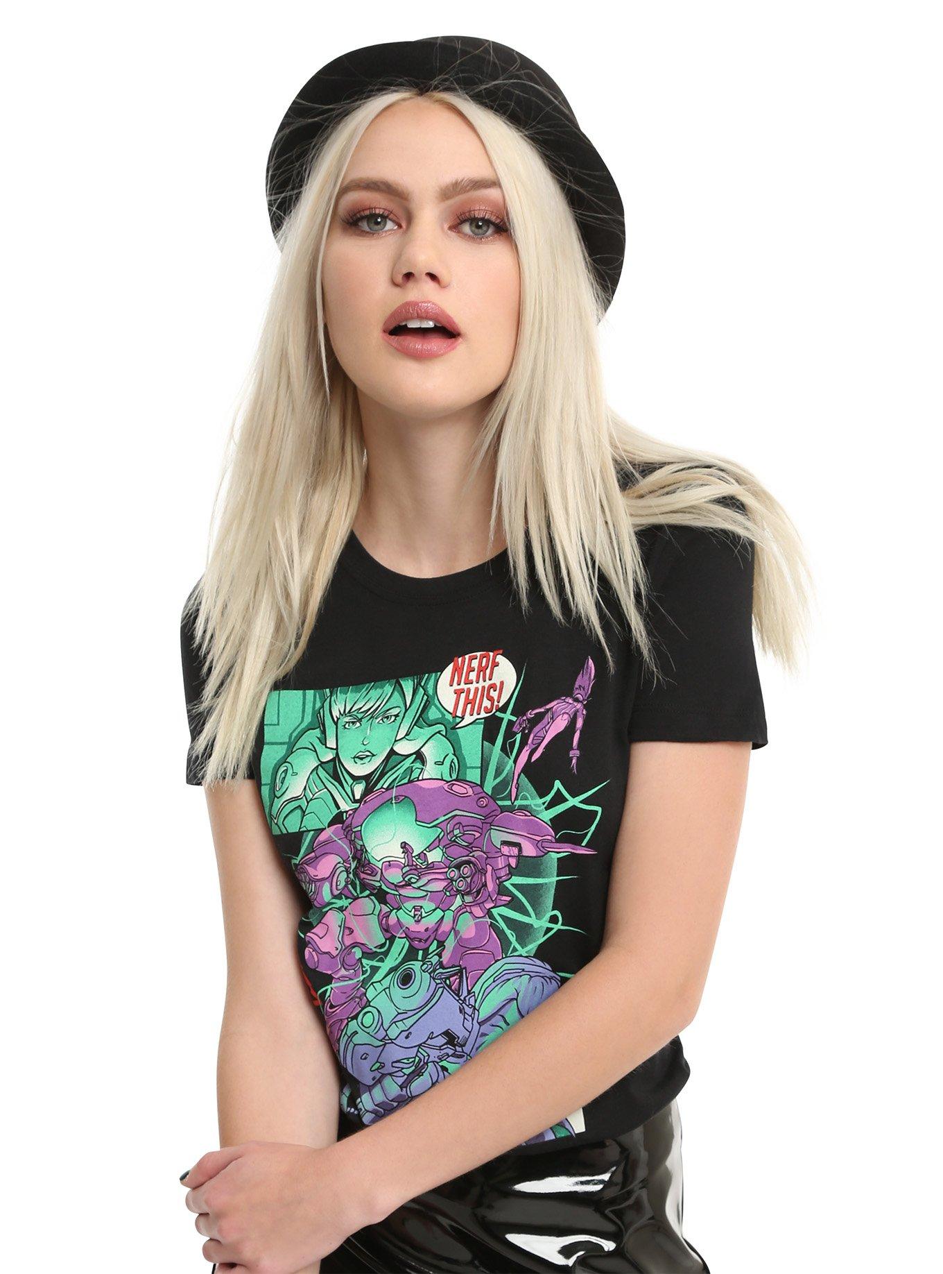 Overwatch D.Va Nerf This Girls T-Shirt | Hot Topic