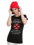 Miraculous: Tales of Ladybug & Cat Noir I'm Not Saying I'm Ladybug Girls T-Shirt, BLACK, hi-res