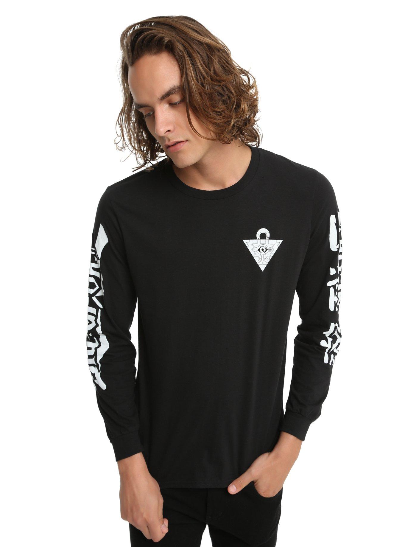 Yu-Gi-Oh! Pyramid Of Light Long-Sleeve T-Shirt, BLACK, hi-res