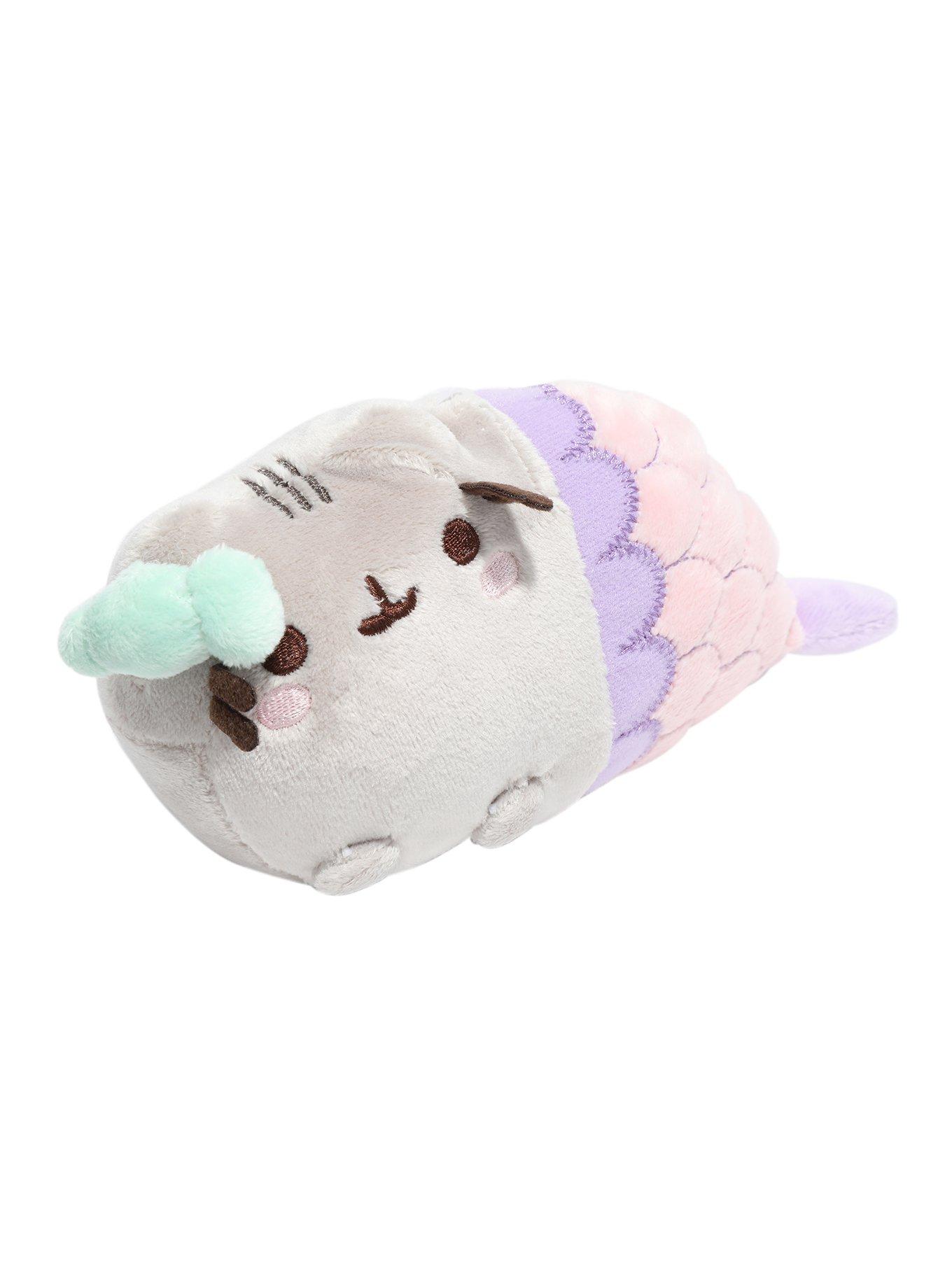 Pusheen Mermaid Mint Pink Plush, , hi-res