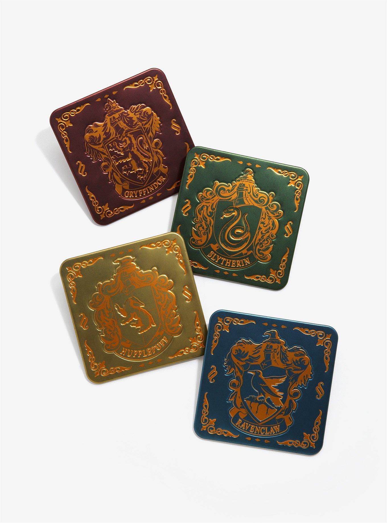 Harry Potter Hogwarts Metal Coaster Set, , hi-res