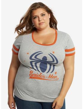 Marvel Spider-Man Retro Athletic T-Shirt Plus Size, , hi-res