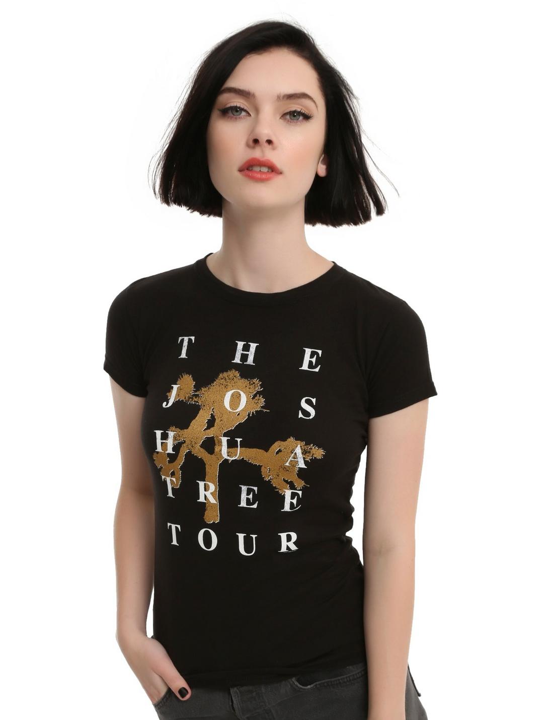 U2 The Joshua Tree Tour Girls T-Shirt, BLACK, hi-res