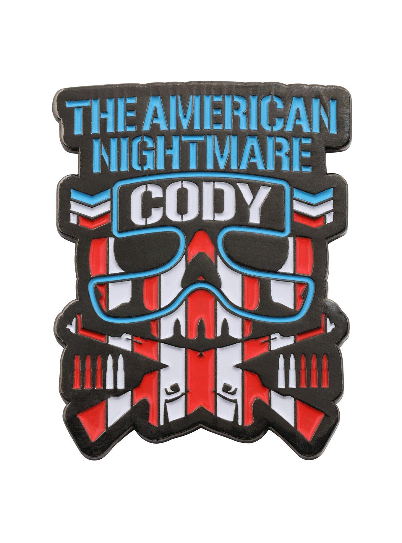 New Japan Pro-Wrestling Bullet Club Cody Enamel Pin, , hi-res