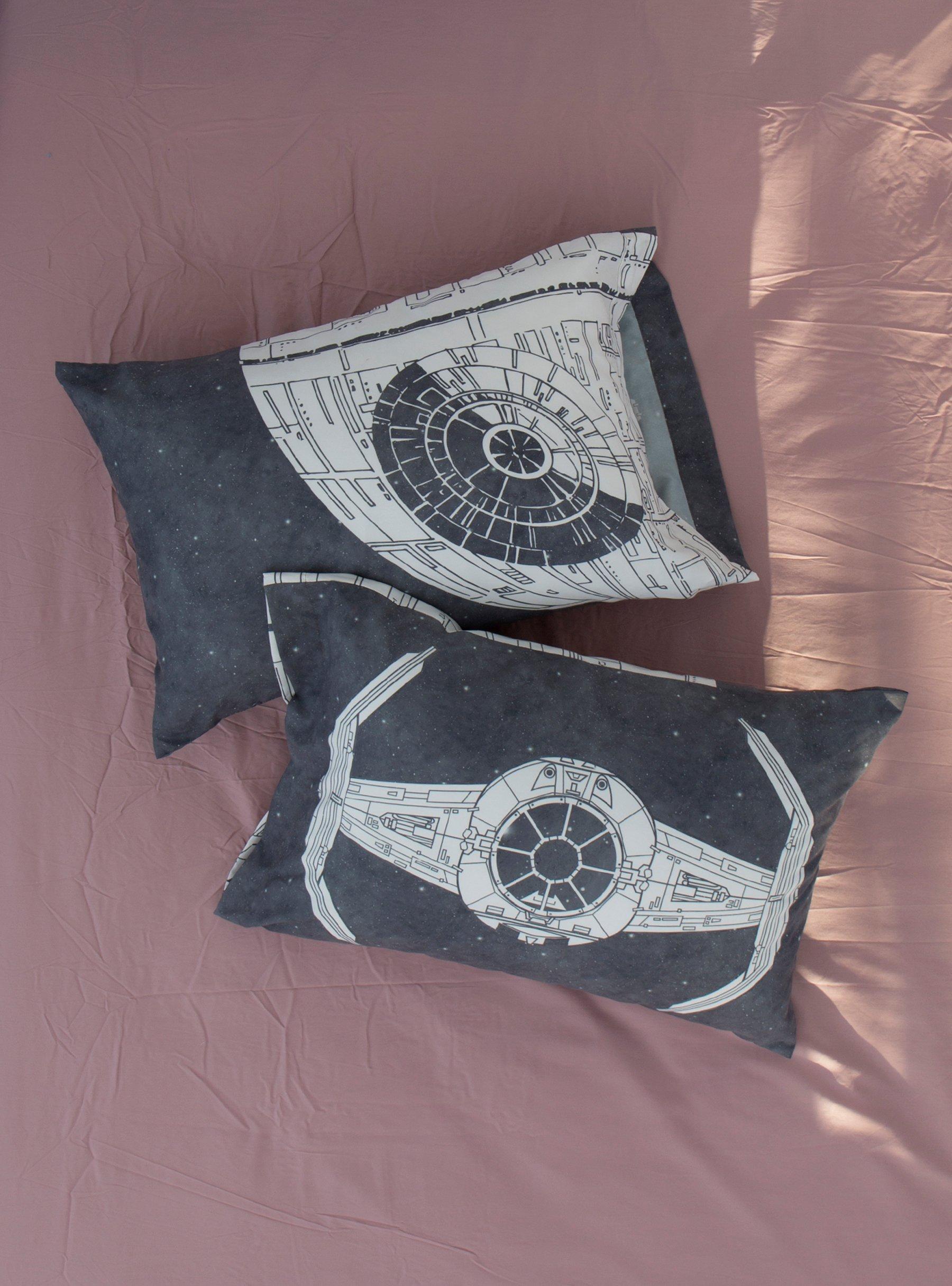 Star Wars Death Star & TIE-Fighter Pillowcase Set, , hi-res