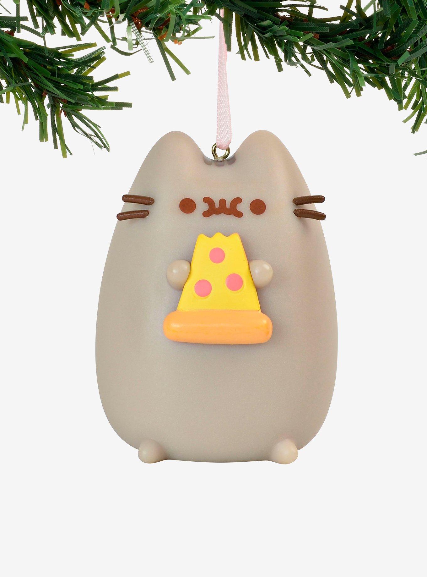 Pusheen Pizza Ornament, , hi-res