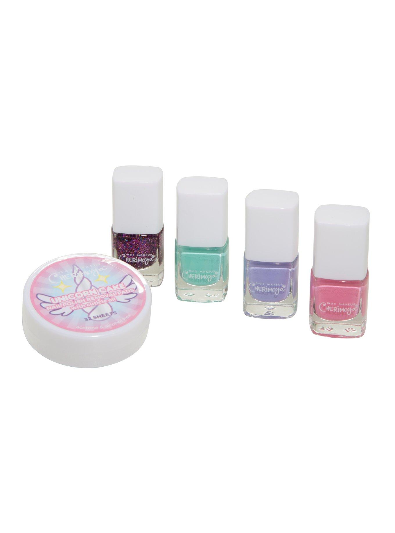 Cherimoya Unicorn Cake Nail Polish Set, , hi-res